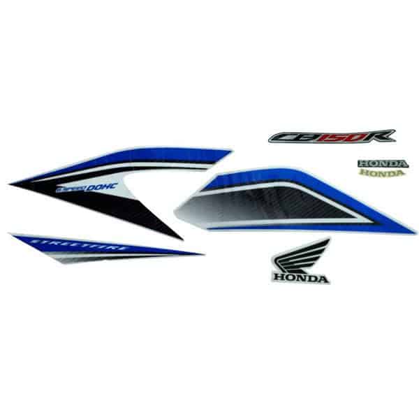 Sticker Body Kiri Putih Biru – New CB150R StreetFire K15G