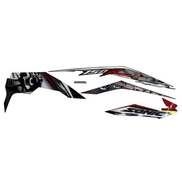Sticker Body Kanan Hitam – Sonic 150R