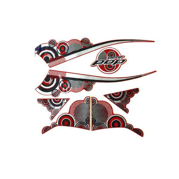 Sticker Beat POP Red