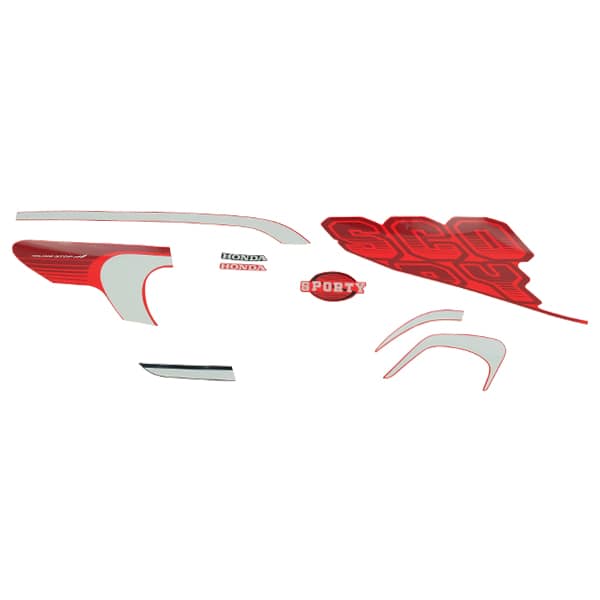 Sticker Body Kanan Merah Hitam – Scoopy eSP K93