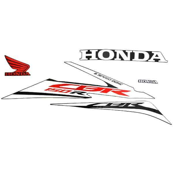 Sticker Body Kanan Black White – New CBR 150R