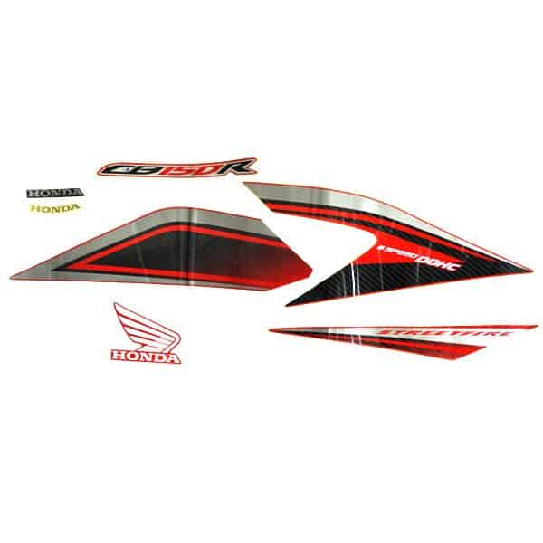Sticker Body Kanan Red Silver – New CB150R StreetFire K15G
