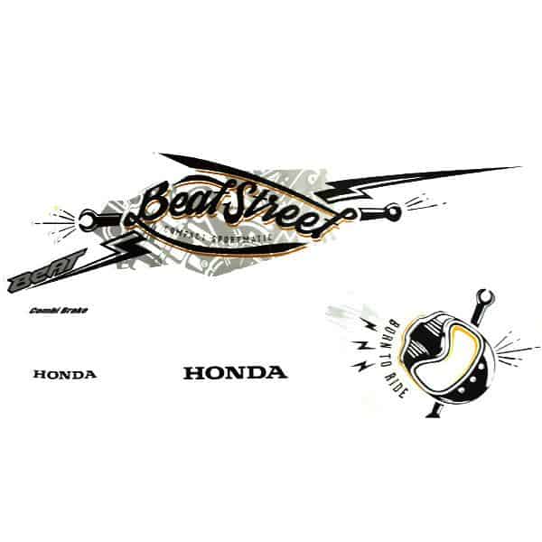 Sticker Body Kiri Putih (White) –  BeAT Street eSP