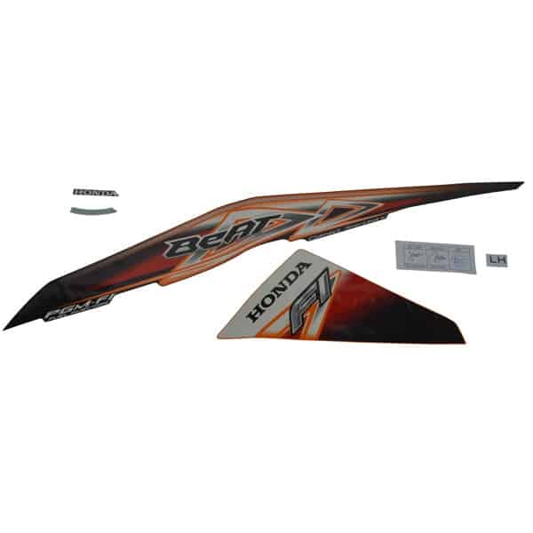 Sticker Body Kiri (Stripe Orange Blue L) – BeAT FI (K25)