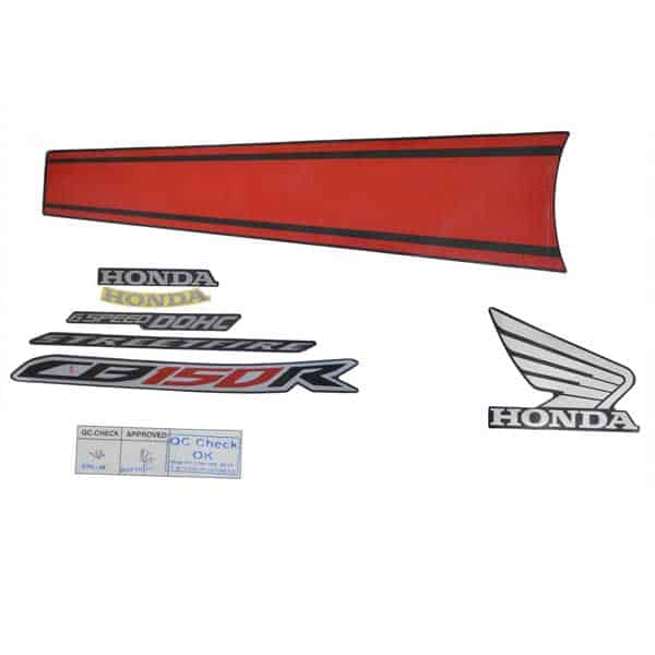 Stripe Set R Black Red – New CB150R Streetfire K15G