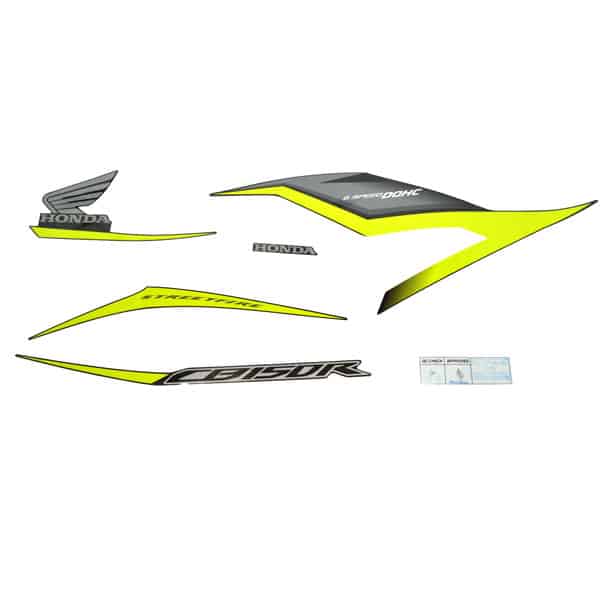 Sticker Body Kiri (Stripe Set L) Black Type 2 – CB150 StreetFire K15M