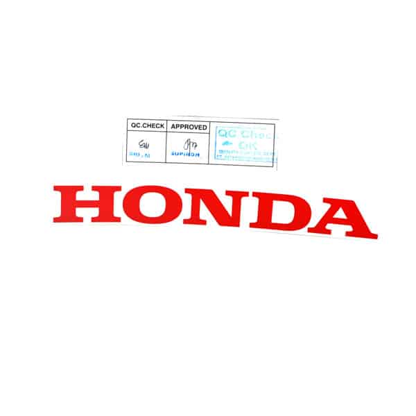 Stiker Honda Kiri 200 mm Honda CBR 150R K45N