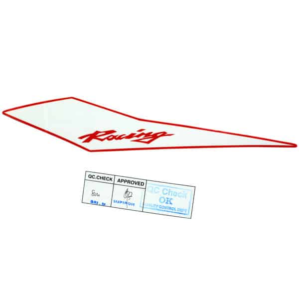 Sticker Body (Stripe R FR Side Cowl Type 1) – Sonic 150R K56