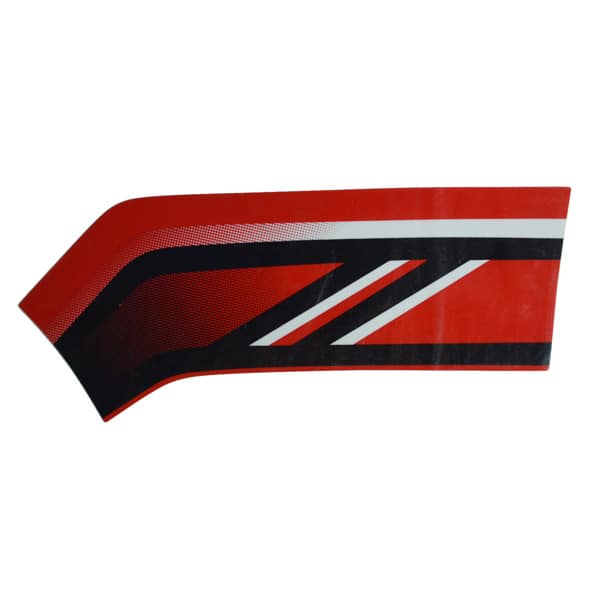 Sticker Body Kiri (Stripe Left Front Cover Type 2) Merah – Genio