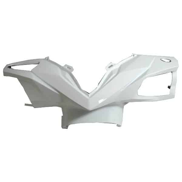 Cover Batok Depan Putih Mutiara Honda BeAT K1A