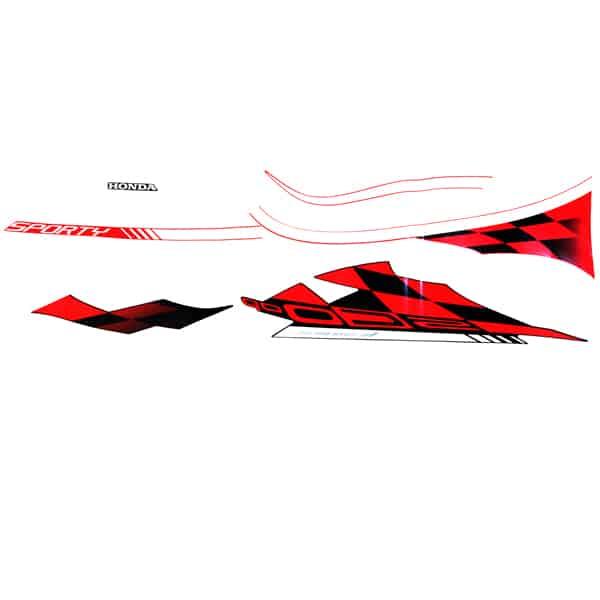 Sticker Body Kanan Honda Scoopy eSP K93