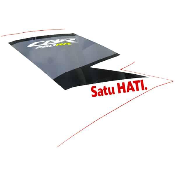 Stripe A Left Mid Cowl Type 1 Honda CBR 250RR K64J