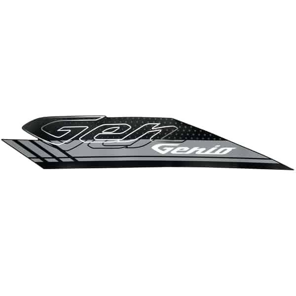 Sticker Body Kiri Hitam Silver Honda Genio