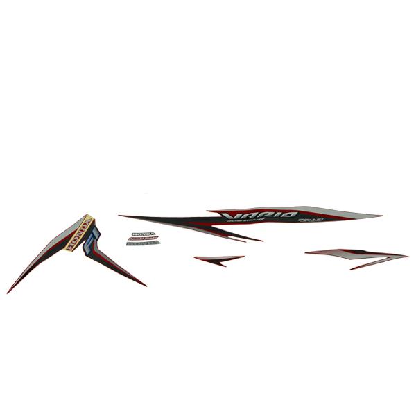 Sticker Body Set Kanan Merah Honda Vario 110 eSP