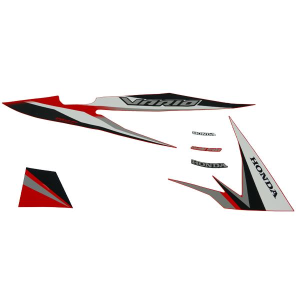 Sticker Body Set Kanan Merah Honda Vario 110 eSP