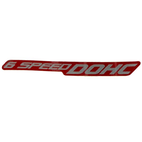 Sticker 6 Speed Dohc Type 2 Honda CB150R StreetFire K15P