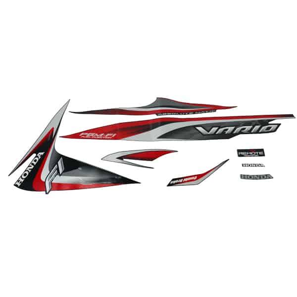 Sticker Body Kiri Hitam Honda Vario 110 FI