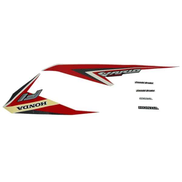 Sticker Body Set Kiri Putih Honda Vario 125 eSP K60