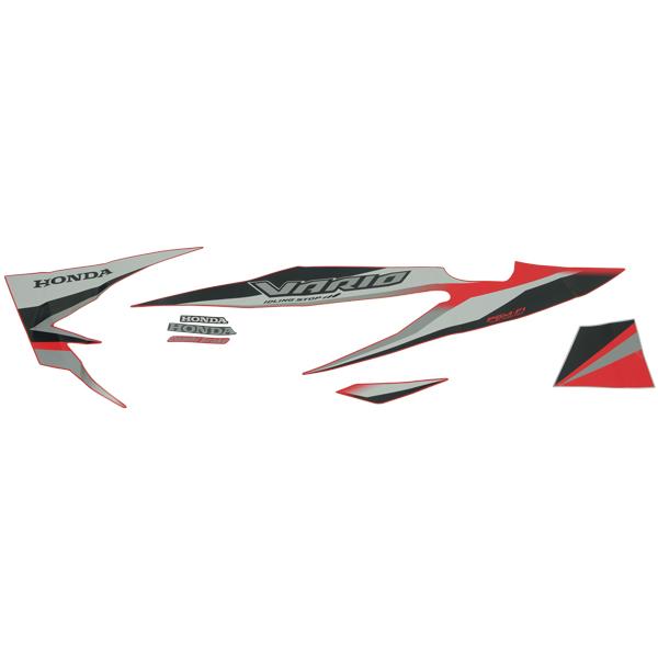 Sticker Body Set Kiri Merah Honda Vario 110 eSP