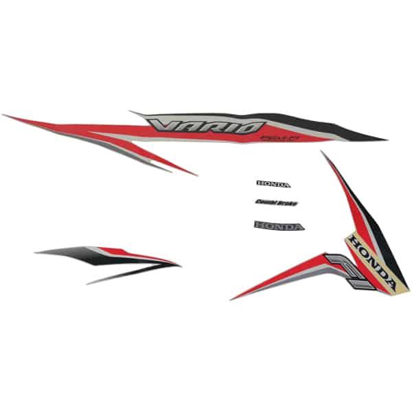 Sticker Body Set Kanan Putih Honda Vario 110 eSP