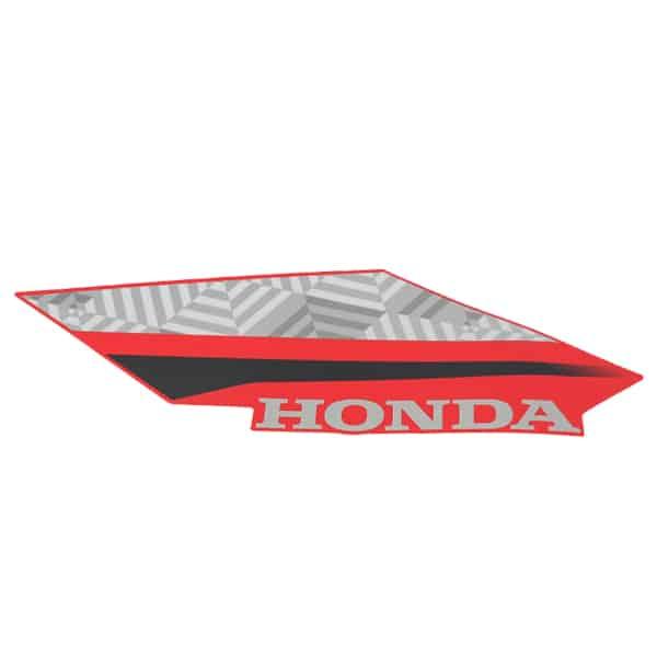Sticker Body Depan Kiri Type 3 Honda BeAT K1A