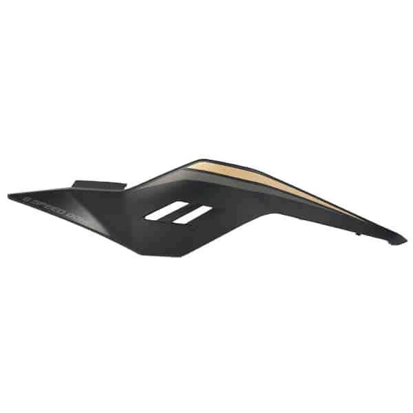 Cover Body Kiri Belakang Hitam Doff Honda CBR 150R K45R