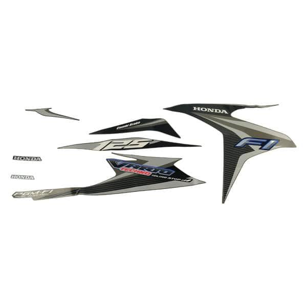 Sticker Body Kiri Brown Honda Vario Techno 125 FI