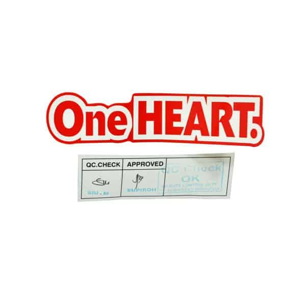 Stiker One Heart Kanan 130 mm Honda CBR 150R