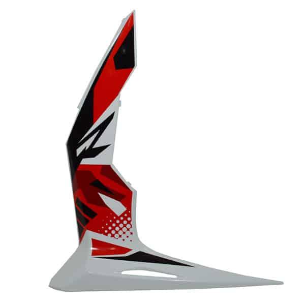 Cover Body Belakang Kanan Putih Honda Sonic 150R