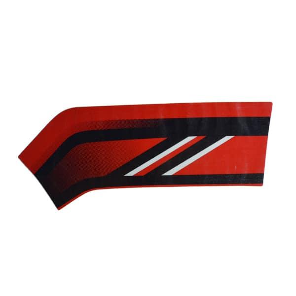 Sticker Body Kiri (Stripe Left Front Cover Type 1) RED – Genio