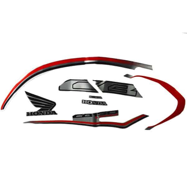 Stripe Set CW Kanan Silver – Honda CB Verza 150 (K18)