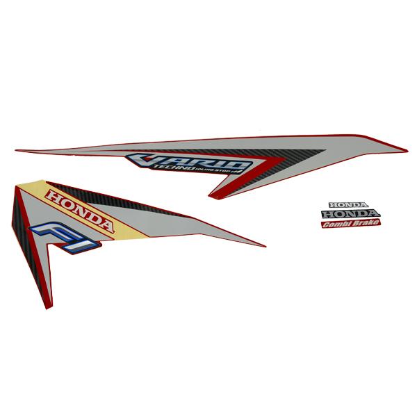 Sticker Body Set Kanan Merah Honda Vario 125 eSP K60