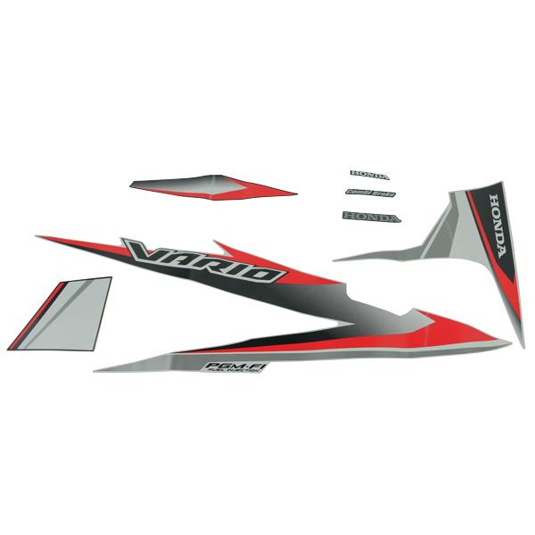Sticker Body Set Kiri Putih Honda Vario 110 eSP