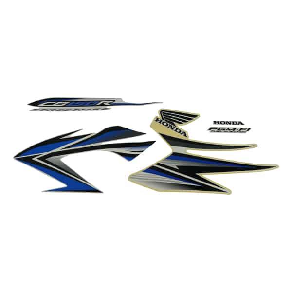 Sticker Body Kiri Biru Honda CB150R StreetFire K15