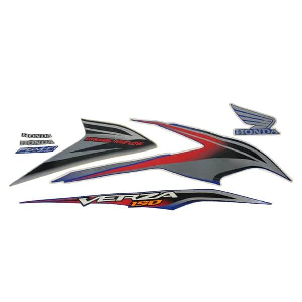 Sticker Body Set Kanan Biru Honda Verza 150
