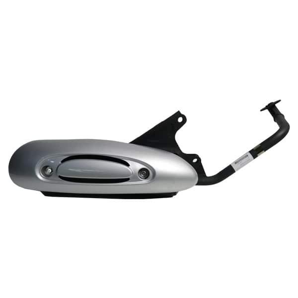 Knalpot Muffler Set Silver Honda Scoopy eSP K16R