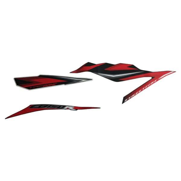 Stiker Body Set Kiri Hitam Honda CB150R StreetFire K15G