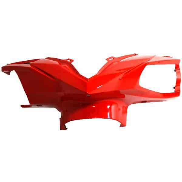 Cover Batok Depan Merah Metalik Honda BeAT K1A