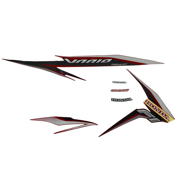 Sticker Body Set Kanan Merah Honda Vario 110 eSP
