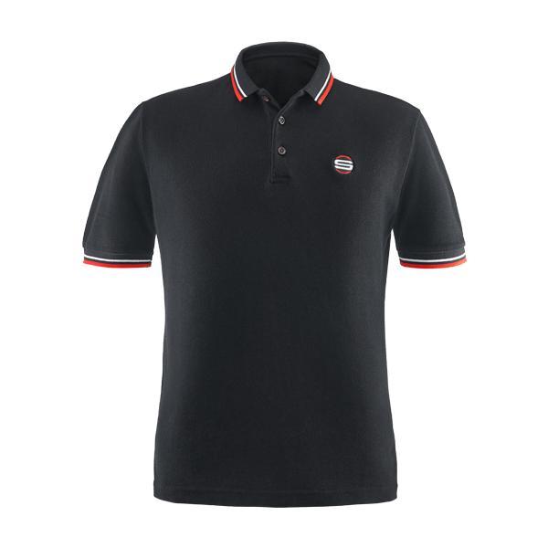 S20 Black Poloshirt (L)