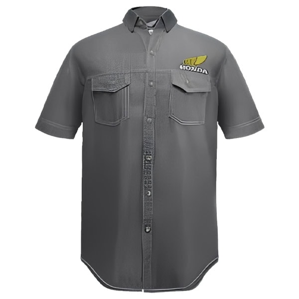 Kemeja Classic Denim Shirt Grey (XXL)