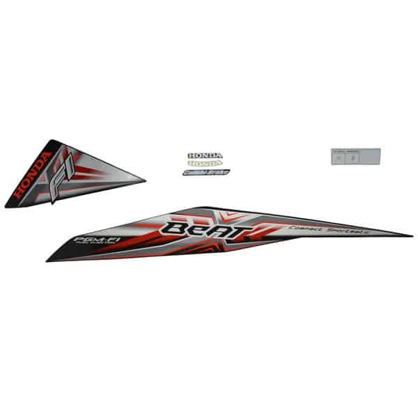 Sticker Body Kiri (Stripe Set) Left Black – BeAT Sporty eSP (K25)