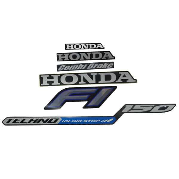 Sticker Body (Stripe Set R Black) – Vario 150 eSP