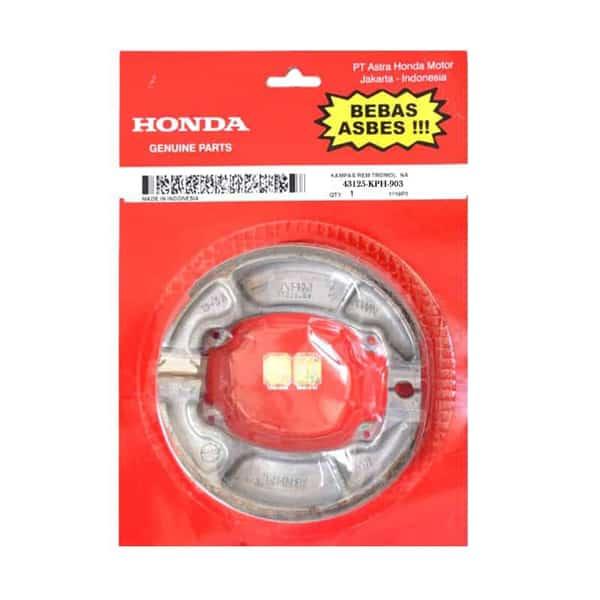 Kampas Rem Belakang Honda Blade / Kharisma / Kirana / Revo / Supra X 125 / Supra Fit / Supra X