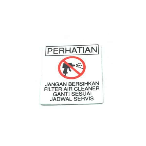 Label A/C Element Notice
