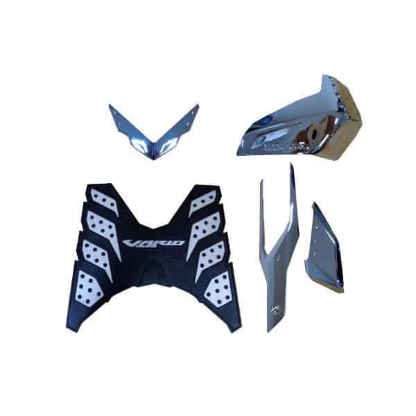 Paket Aksesoris Resmi Honda Vario 125 &amp; 150 eSP – Silver – 4 Item