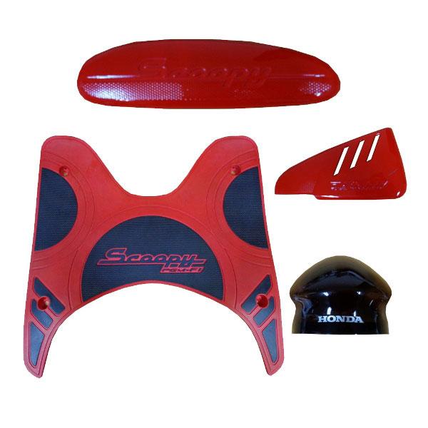Paket Aksesoris Resmi Honda Scoopy FI – Red