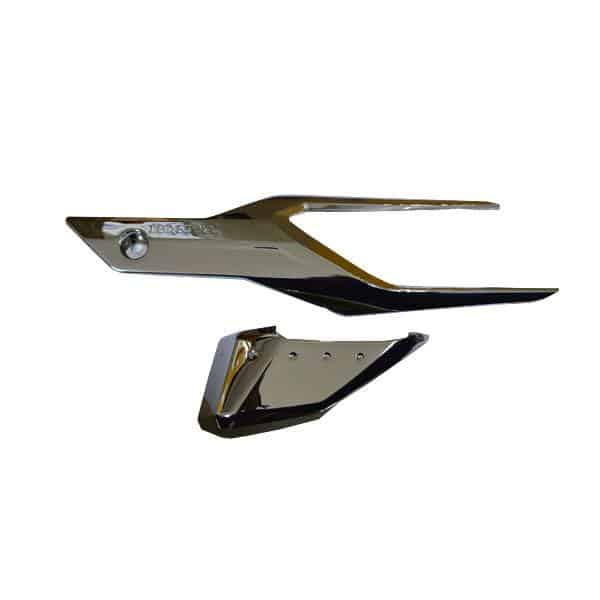 Garnish Cover Knalpot Chrome Honda Vario 125 eSP &amp; 150 eSP