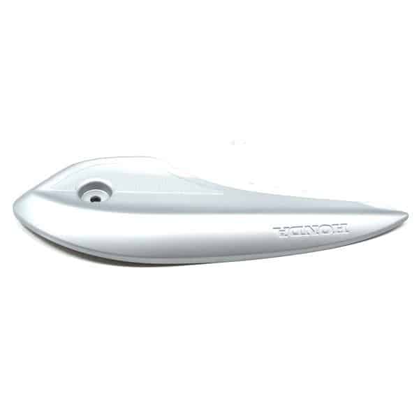 Garnis Cover Knalpot Silver Honda BeAT POP eSP