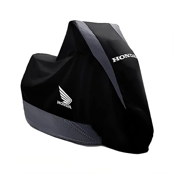 Mantel Sepeda Motor, Motorcycle Cover Black (M)